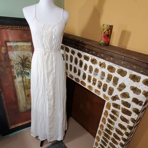 White vintage style dress